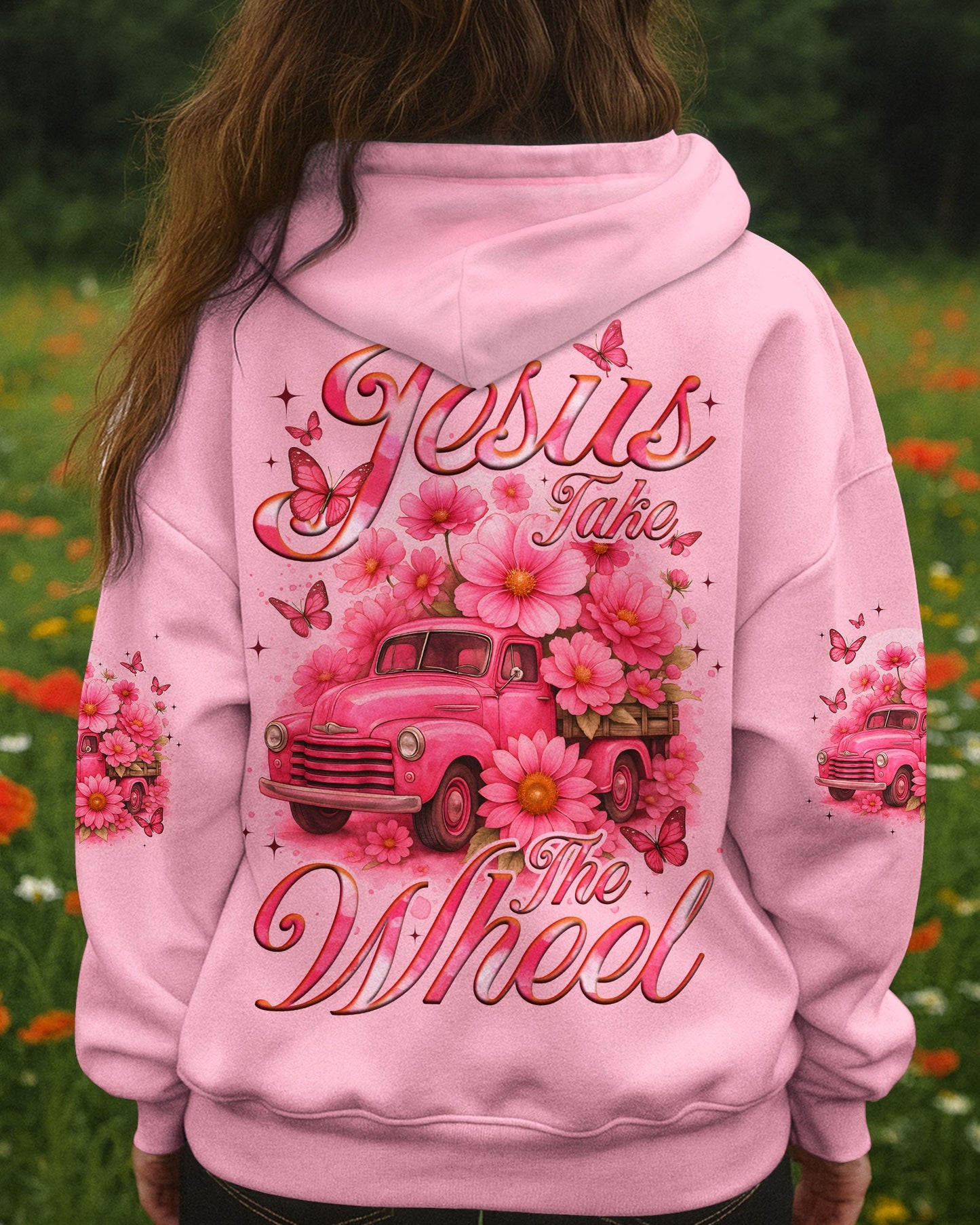 Jesus Take The Wheel Women's All Over Print Shirt - Tyqy2906251