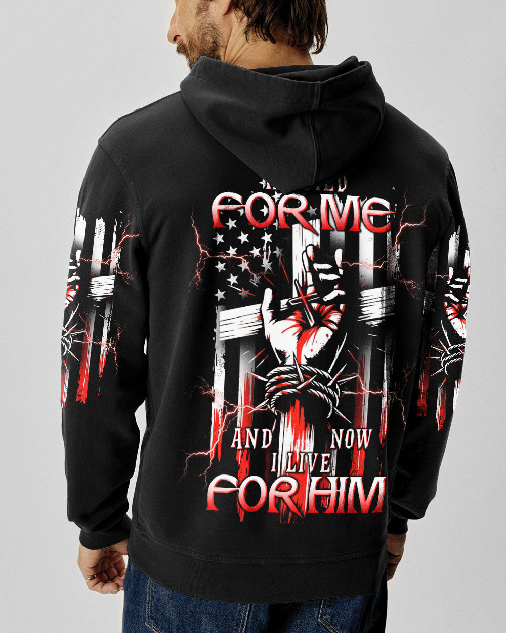 (Hot Deal) He Died For Me Men's All Over Print Shirt  - Tlnt0702254