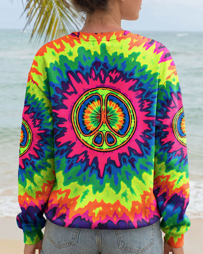 NEON TRIPPY PEACE ALL OVER PRINT - YHHN0801262