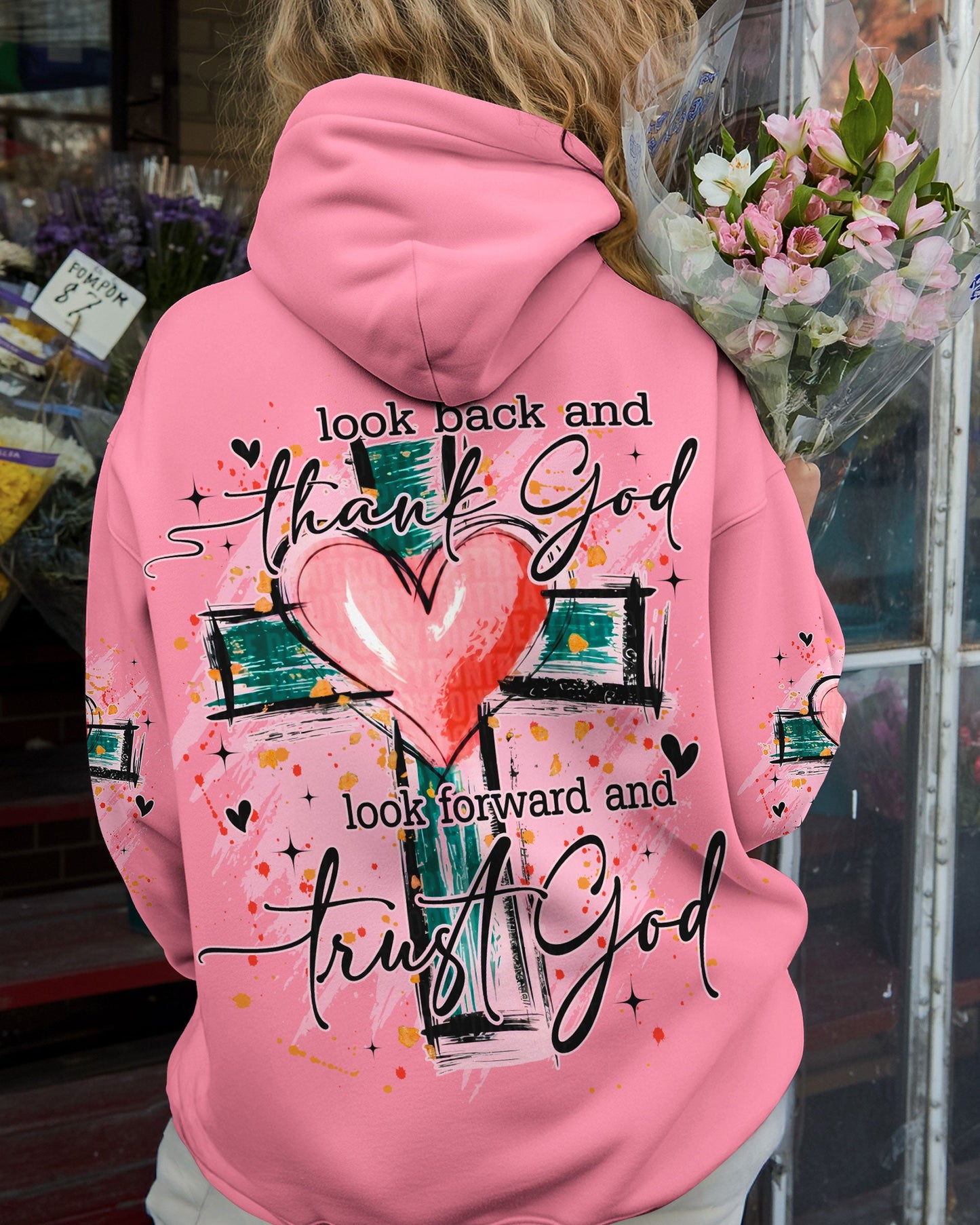 Look Back And Thank God Women's All Over Print Shirt - Tyqy3009254