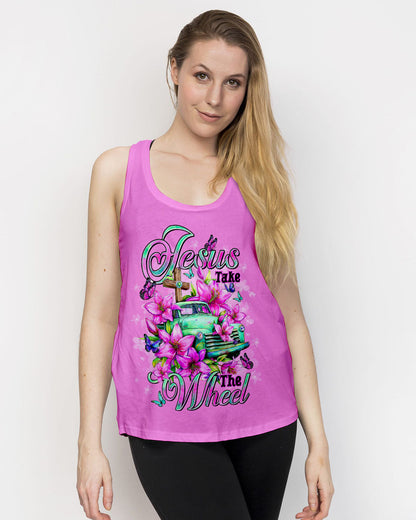 Jesus Take The Wheel Women's All Over Print Shirt - Tltr2609251