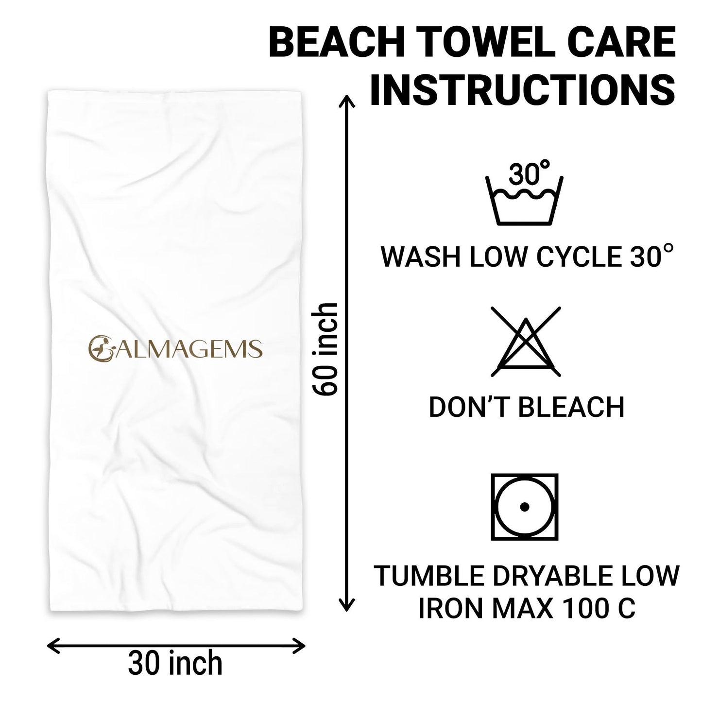 Personalized Microfiber Beach Towel USA Flag Gift for Dad Beach Towels GradoCreations