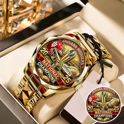 Personalized Indiana Hoosiers Football Watch