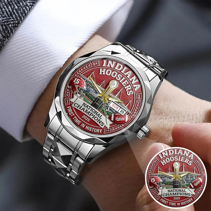 Personalized Indiana Hoosiers Football Watch