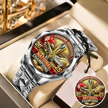Personalized Indiana Hoosiers Football Watch