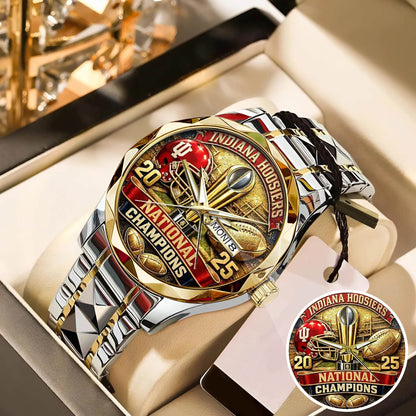 Personalized Indiana Hoosiers Football Watch