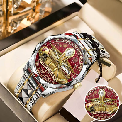 Personalized Indiana Hoosiers Football Watch