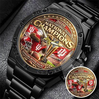 Personalized Indiana Hoosiers Football Watch