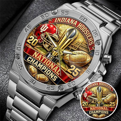 Personalized Indiana Hoosiers Football Watch