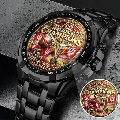 Personalized Indiana Hoosiers Football Watch