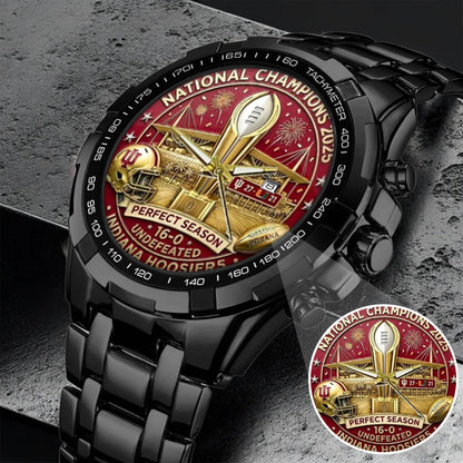 Personalized Indiana Hoosiers Football Watch