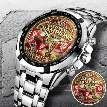 Personalized Indiana Hoosiers Football Watch