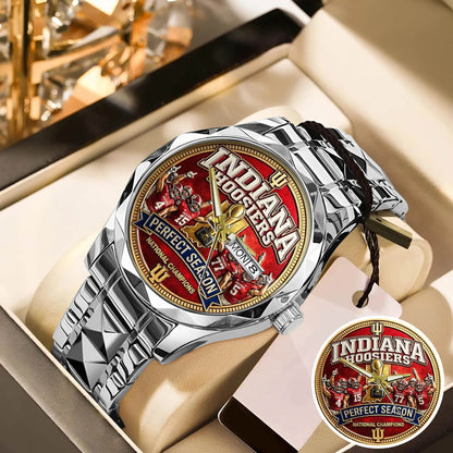 Personalized Indiana Hoosiers Football Watch