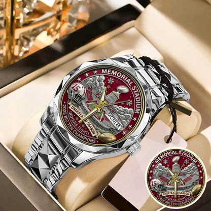 Personalized Indiana Hoosiers Football Watch