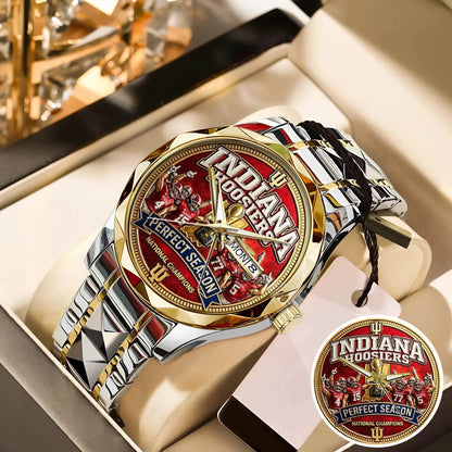Personalized Indiana Hoosiers Football Watch