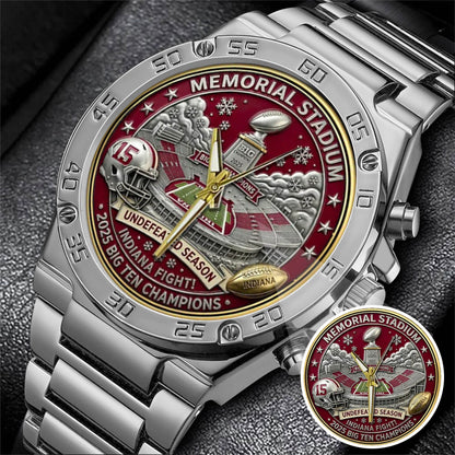 Personalized Indiana Hoosiers Football Watch
