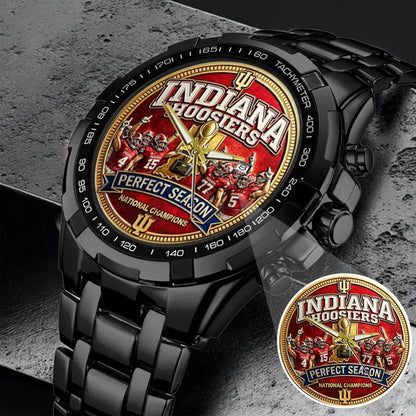 Personalized Indiana Hoosiers Football Watch