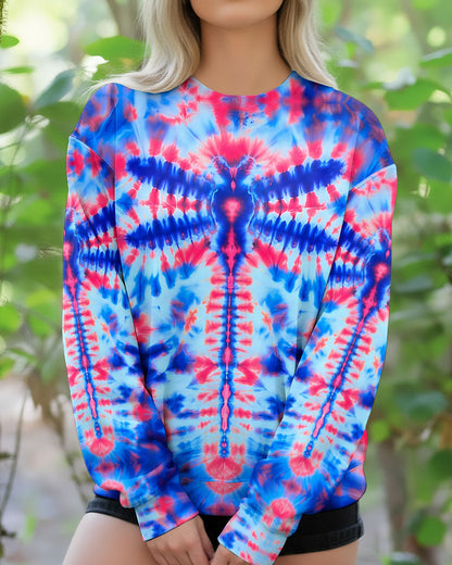 DRAGONFLY PINK AND BLUE ALL OVER PRINT - TYQY0901261