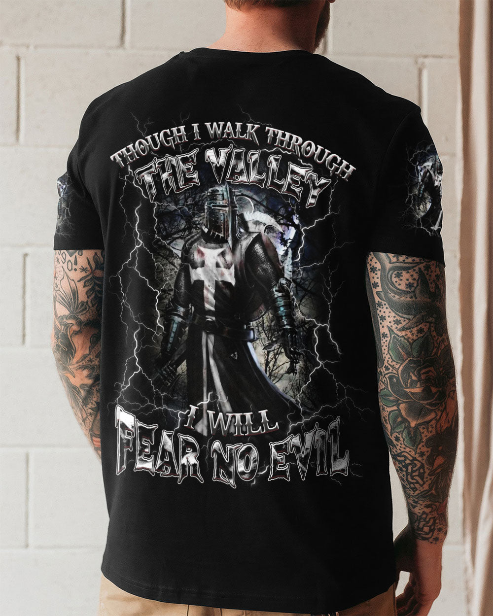 I Will Fear No Evil Men's All Over Print Shirt - Yhln0110254