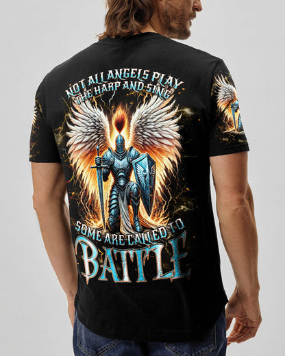 (Hot Deal) Not All Angels Play The Harp And Sing Warrior Men's All Over Print Shirt  - Tlnt0402255