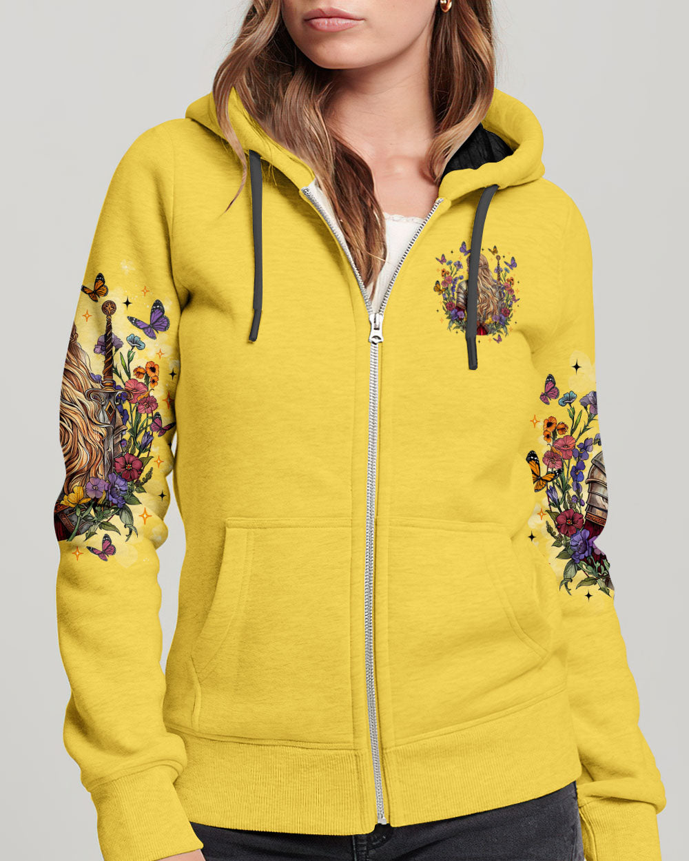Blessed By God Loved By Jesus Warrior Flower  Women's All Over Print Shirt - Tltr3009251