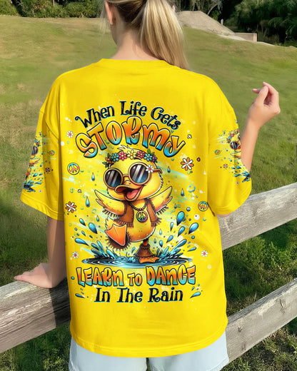 DANCE IN THE RAIN DUCK ALL OVER PRINT - YHHG0601263