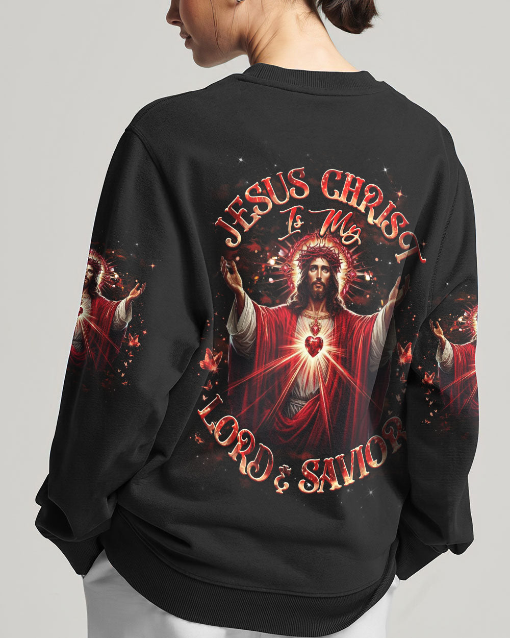 Jesus Christ Is My Lord And Savior Women's All Over Print Shirt - Yhhg2509253