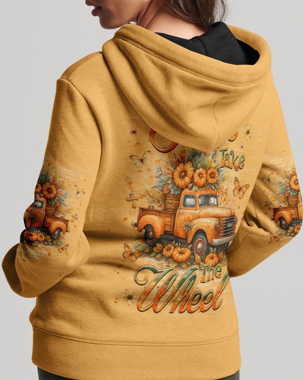 Jesus Take The Wheel Women's All Over Print Shirt - Yhhg0210251