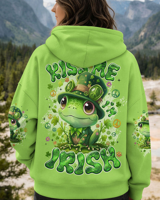KISS ME I'M IRISH FROG PATRICK'S DAY ALL OVER PRINT - TYQY0801262