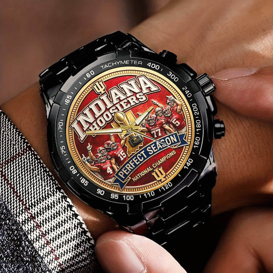 Personalized Indiana Hoosiers Football Watch