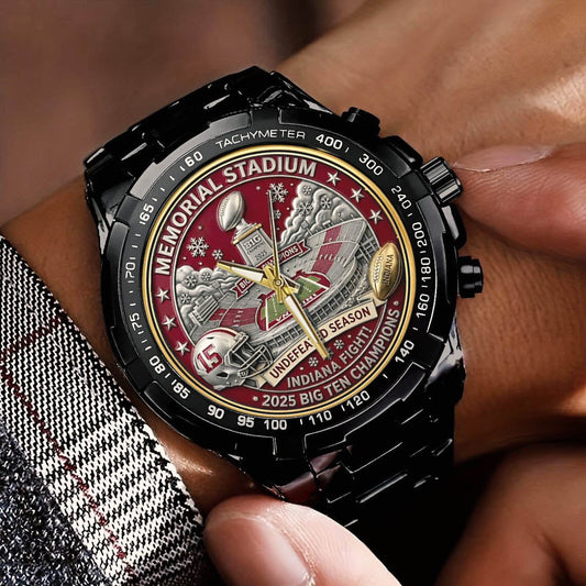 Personalized Indiana Hoosiers Football Watch