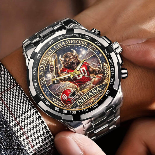 Personalized Indiana Hoosiers Football Watch