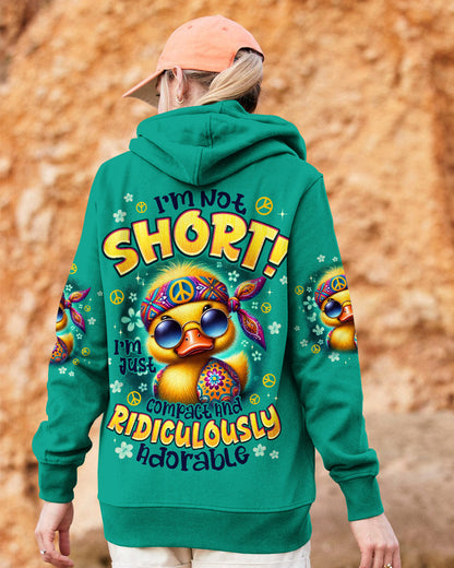 I'M NOT SHORT DUCK HIPPIE ALL OVER PRINT - TYPQ0701262