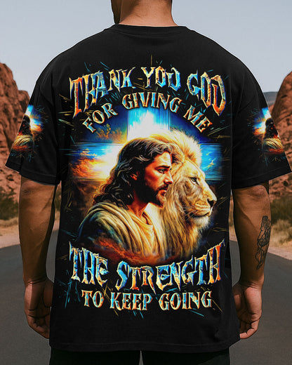 Thank You God Men's All Over Print Shirt - Yhln2509251