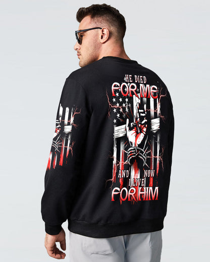 (Hot Deal) He Died For Me Men's All Over Print Shirt  - Tlnt0702254