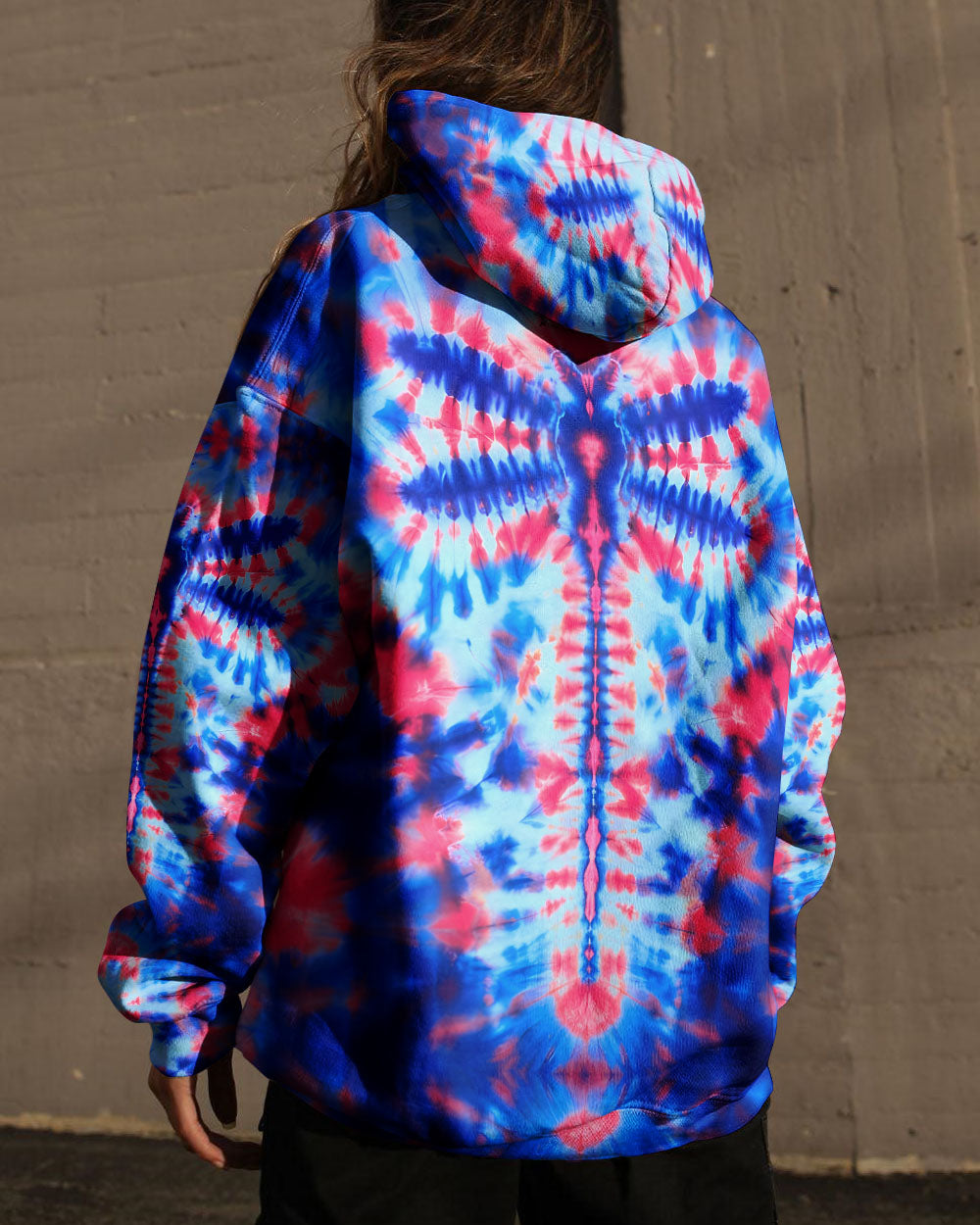 DRAGONFLY PINK AND BLUE ALL OVER PRINT - TYQY0901261