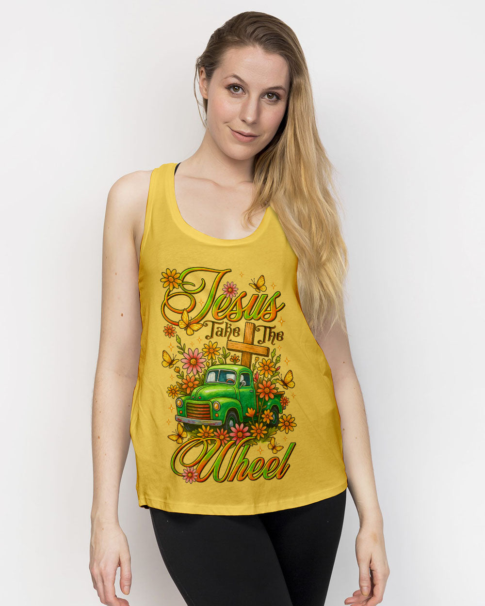 Jesus Take The Wheel Women's All Over Print Shirt - Tltr2509251