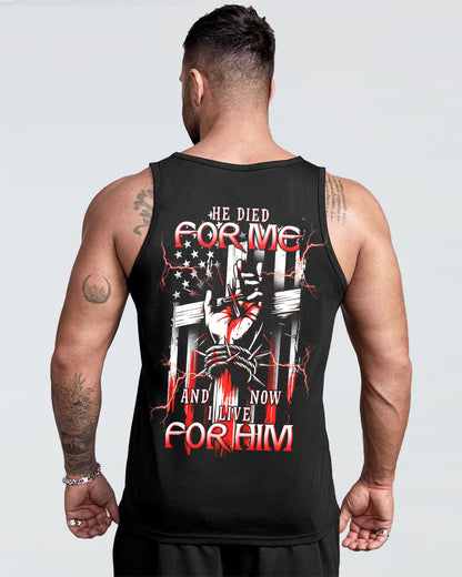 (Hot Deal) He Died For Me Men's All Over Print Shirt  - Tlnt0702254