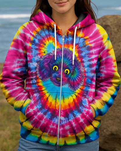 POODLE DOG SWIRL ALL OVER PRINT - TLNO0801261