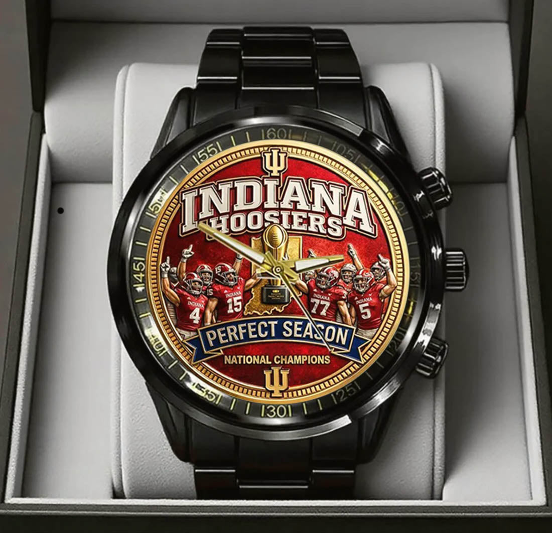 Personalized Indiana Hoosiers Football Watch