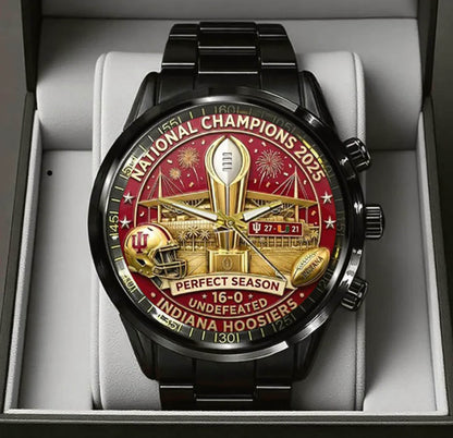Personalized Indiana Hoosiers Football Watch