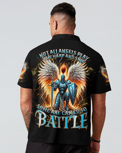 (Hot Deal) Not All Angels Play The Harp And Sing Warrior Men's All Over Print Shirt  - Tlnt0402255
