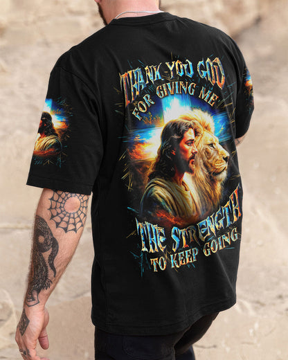 Thank You God Men's All Over Print Shirt - Yhln2509251