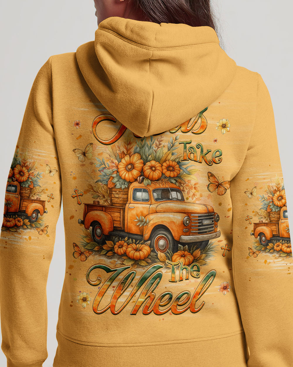 Jesus Take The Wheel Women's All Over Print Shirt - Yhhg0210251