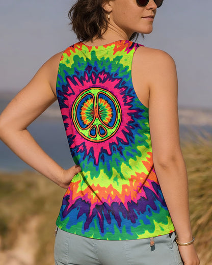 NEON TRIPPY PEACE ALL OVER PRINT - YHHN0801262