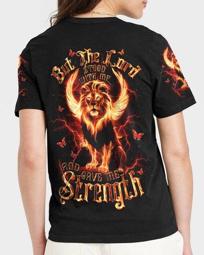 Lord Stood With Me Lion Women's All Over Print Shirt - Tltw2509253