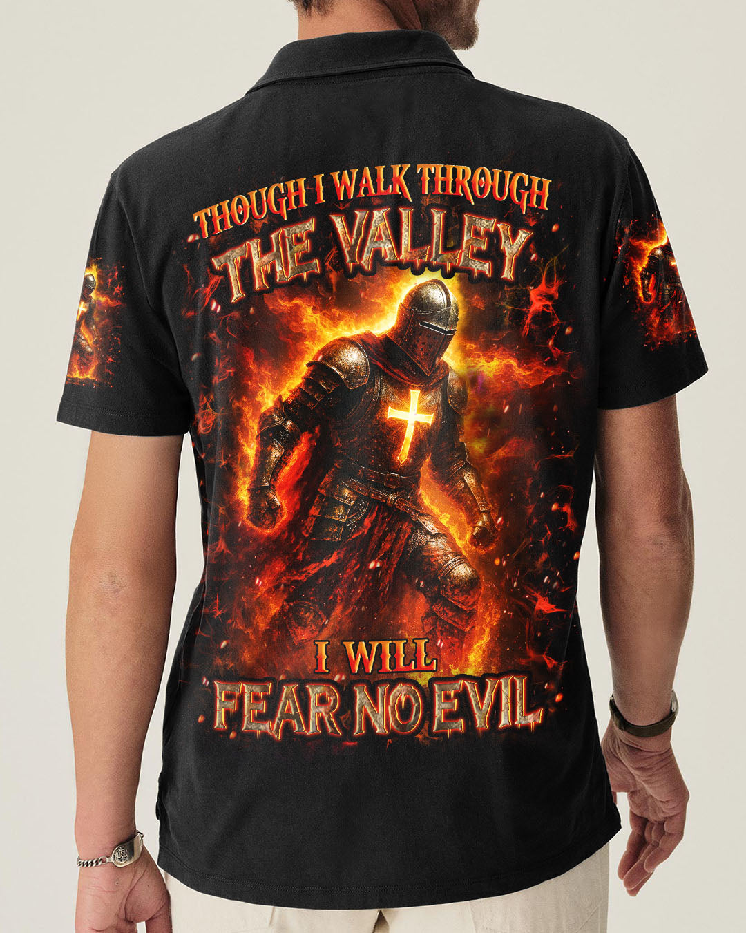 I Will Fear No Evil Men's All Over Print Shirt - Yhhn0210253
