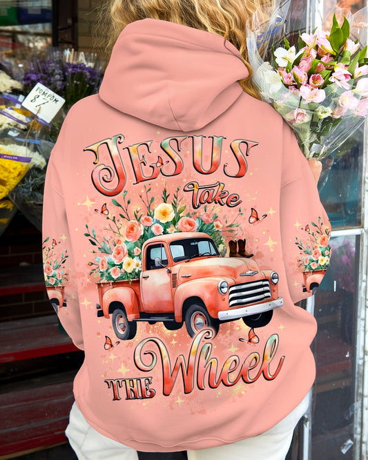 Jesus Take The Wheel Women's All Over Print Shirt - Yhlt2909254