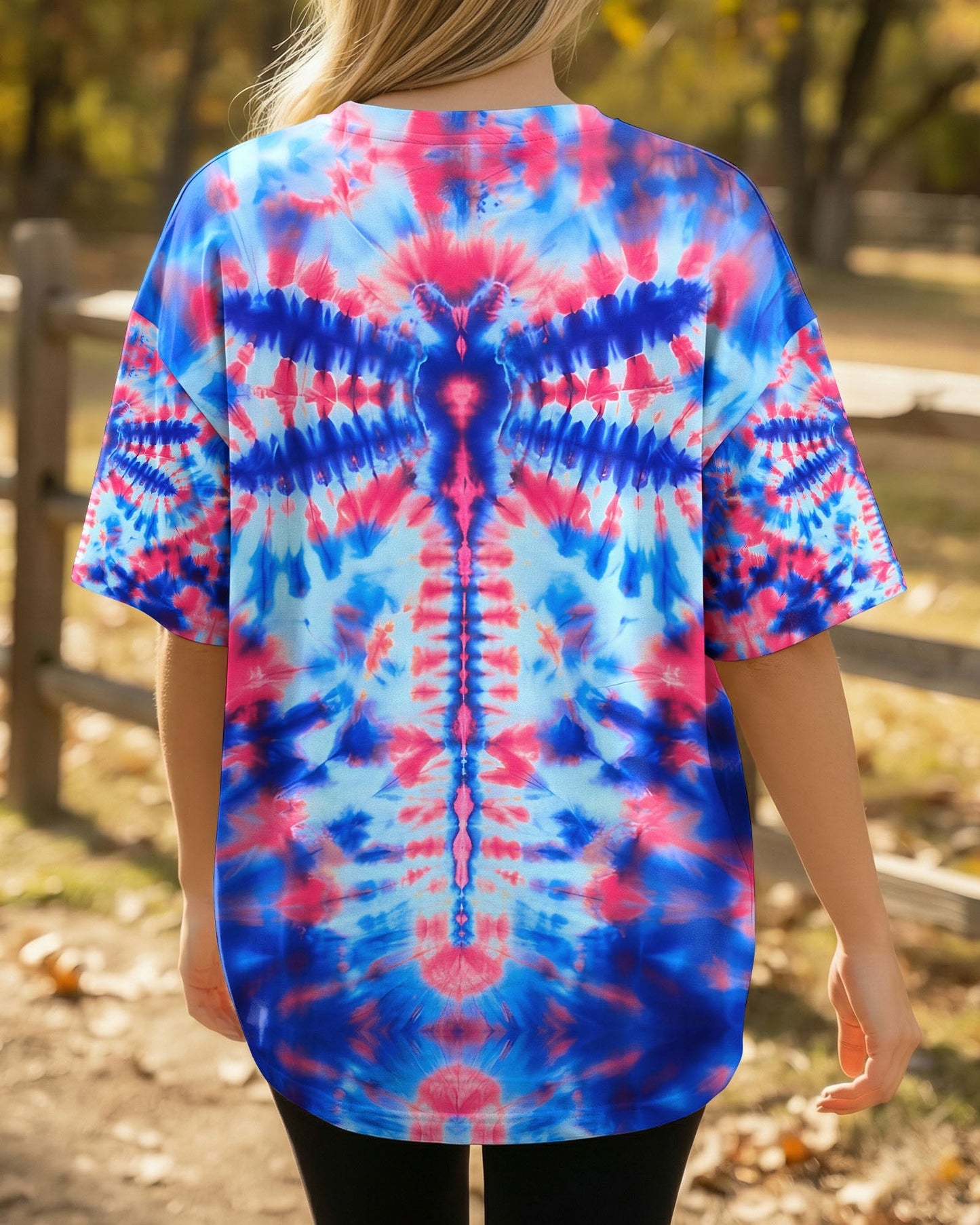 DRAGONFLY PINK AND BLUE ALL OVER PRINT - TYQY0901261