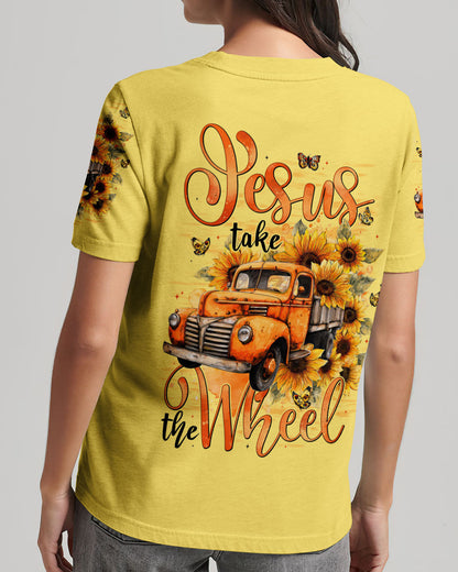 Jesus Take The Wheel Women's All Over Print Shirt - Tytd2709251